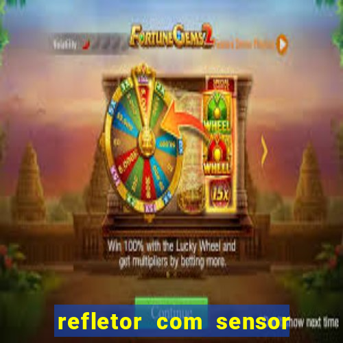 refletor com sensor noturno como instalar